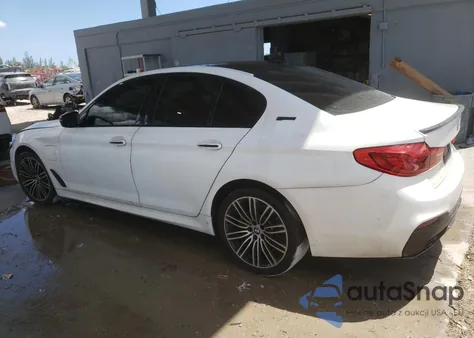 2018 BMW 530E из США, поврежденный, VIN WBAJA9C54JB034216